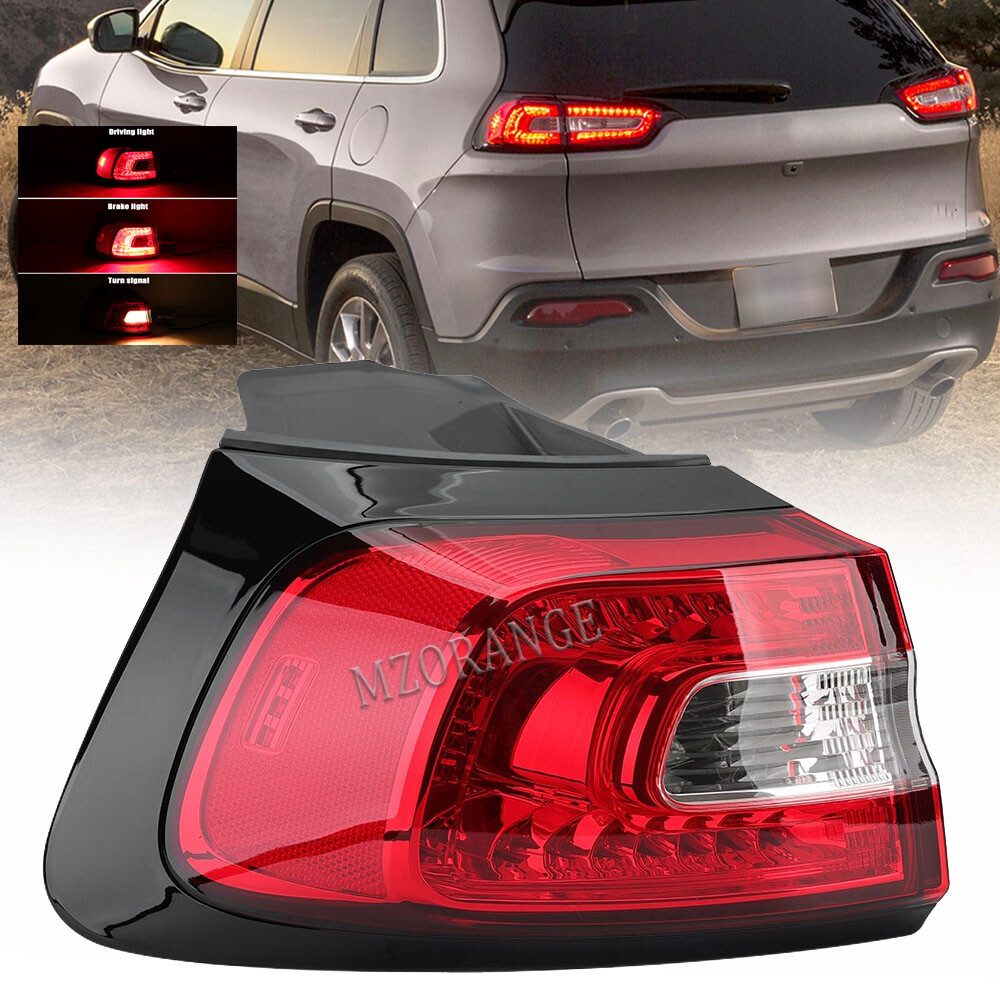 Left Driver Outer Tail Light Brake LED For Jeep Cherokee 2014-15 2016 2017 2018