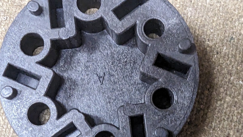 Lee Auto Disk powder measure inserts, A