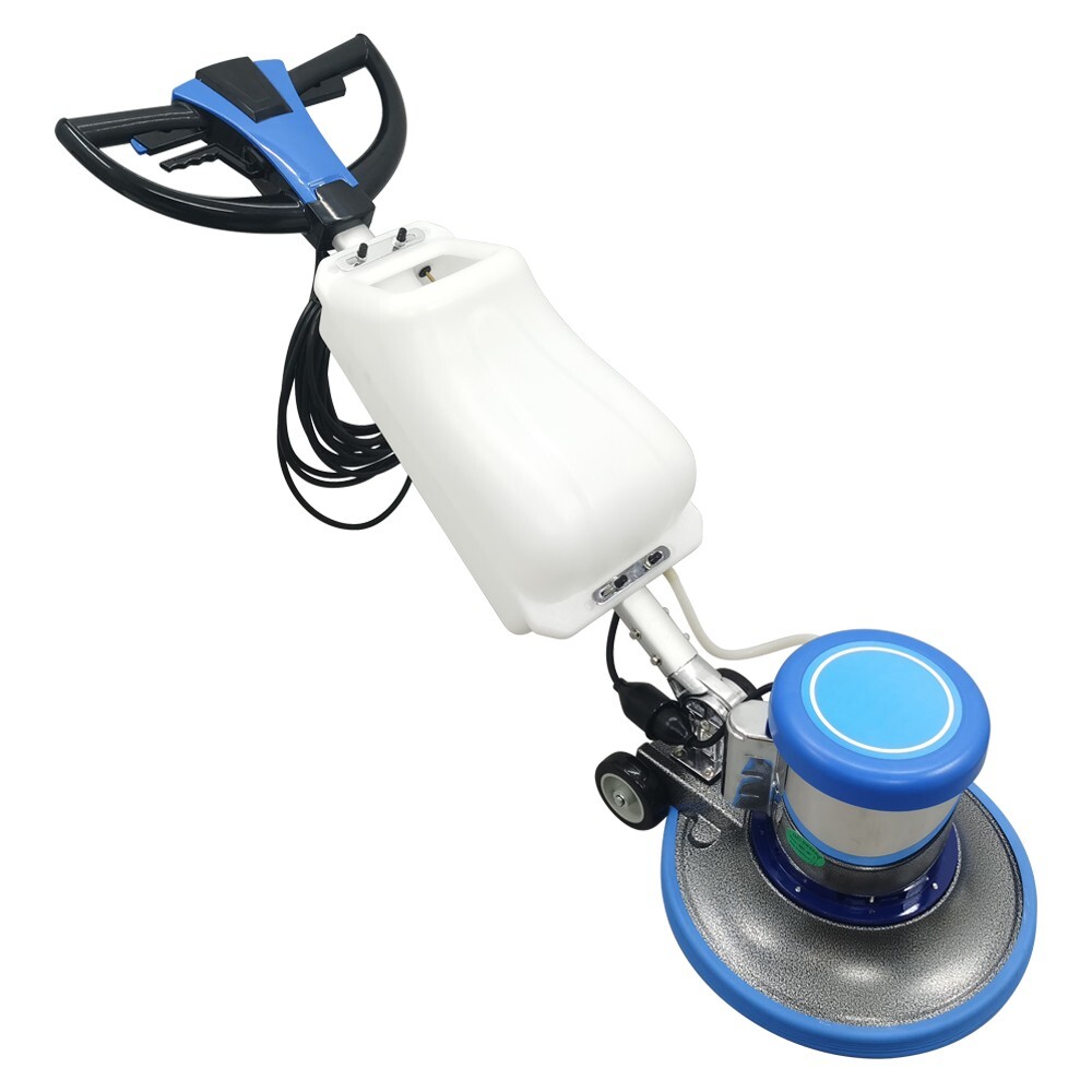 17" Multi-functional Floor Scrubber Buffer Heavy Duty Polisher Machine 1.5HP