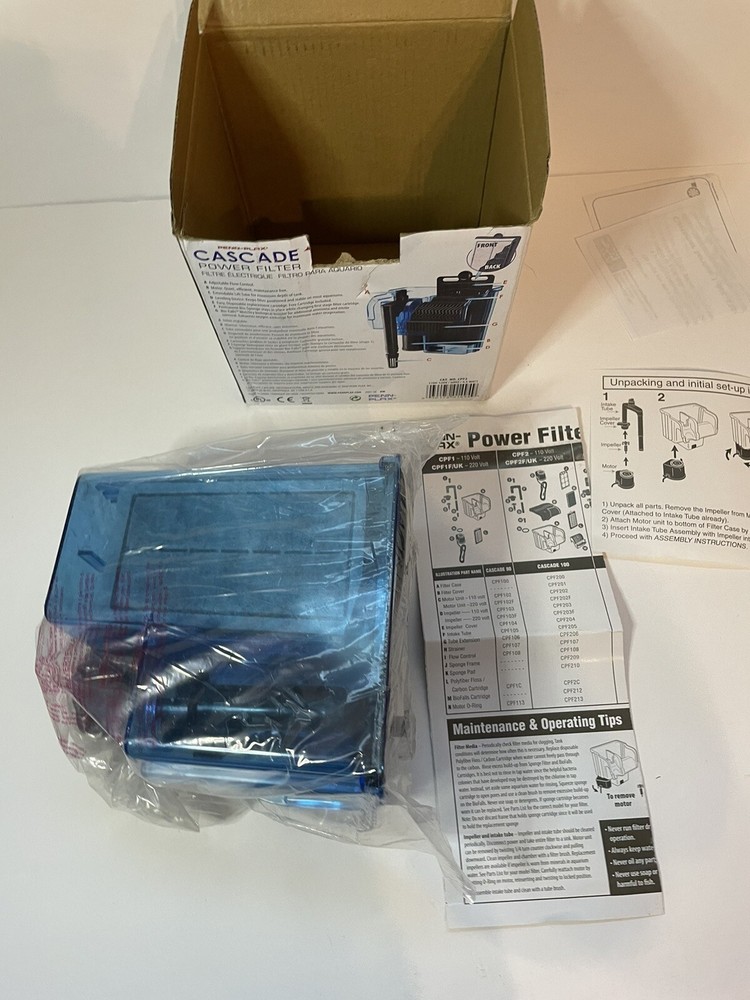 CASCADE 100 POWER FILTER cUL BIO-FALL