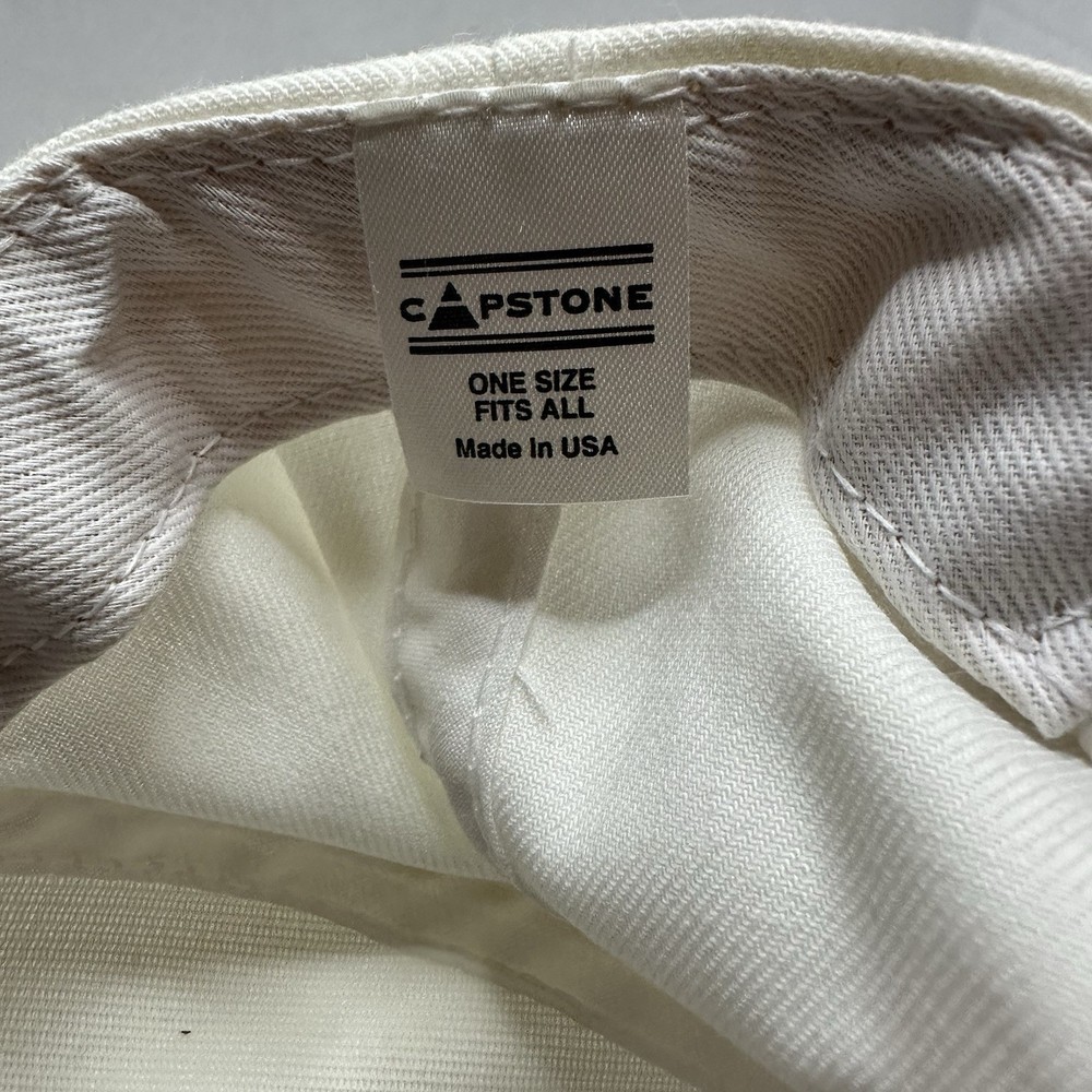 Cessna White Snapback Made In USA