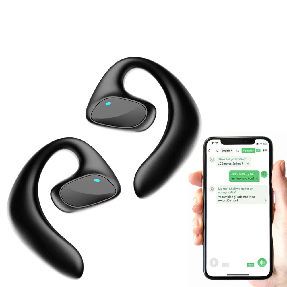 144 Languages Translator Earbuds M8 Wireless Bluetooth Two Way Translator Device
