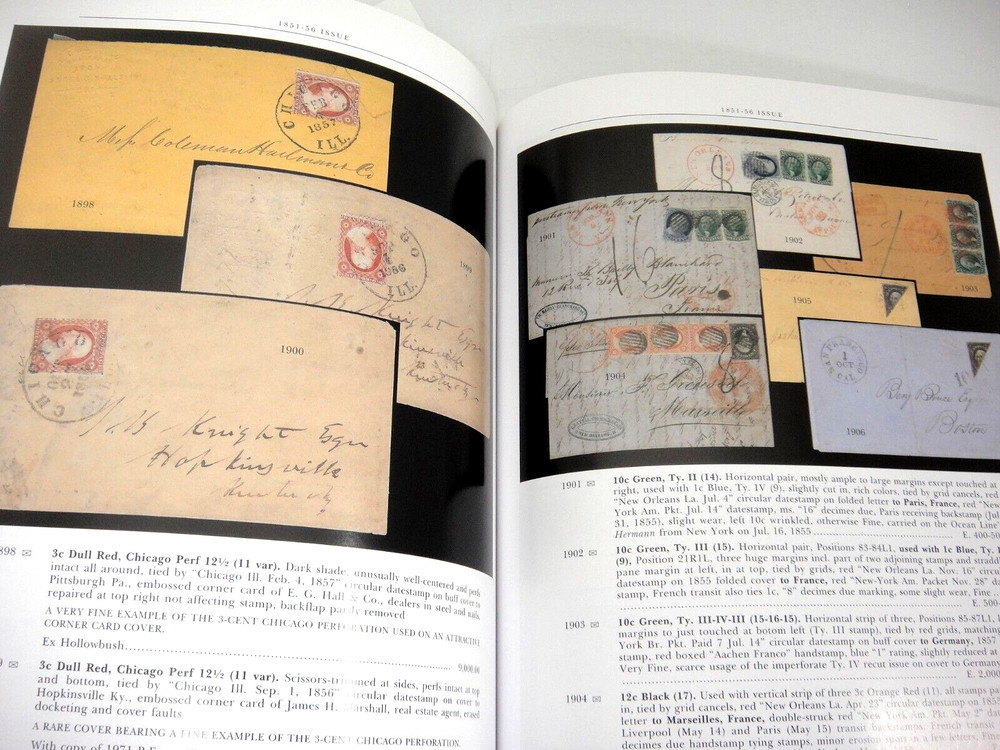 Siegel Auction Catalog w Prices Realized 2004 US Stamps & Postal History #889