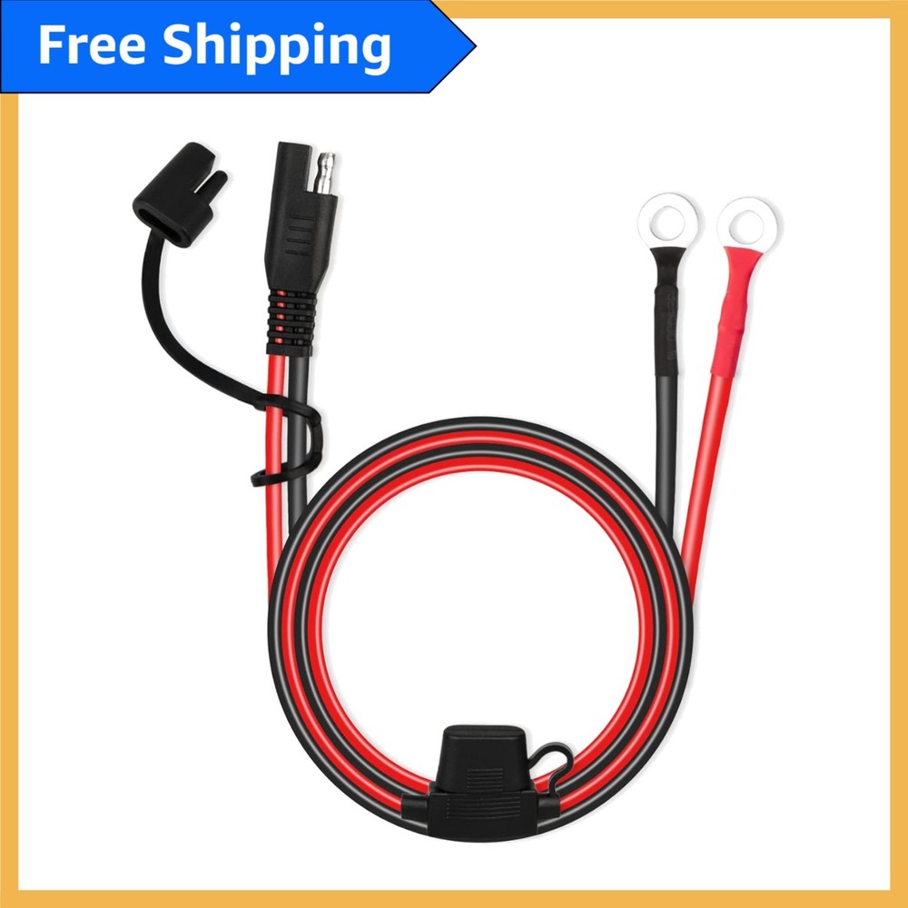 SAE Extension Cable 2FT - 16AWG with Easy Installation for Various Devices