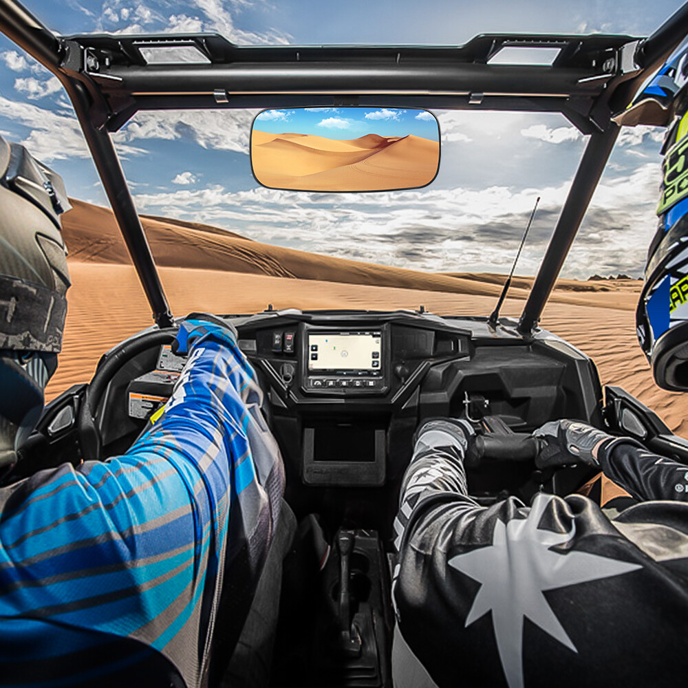 UTV Rear View Center Mirror for Polaris Ranger XP 500/570/900/1000 Crew #2879969