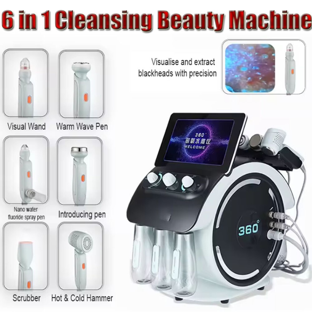 Portable Multifunction Deep Cleansing Deep Facial Machine Head Remover Machine