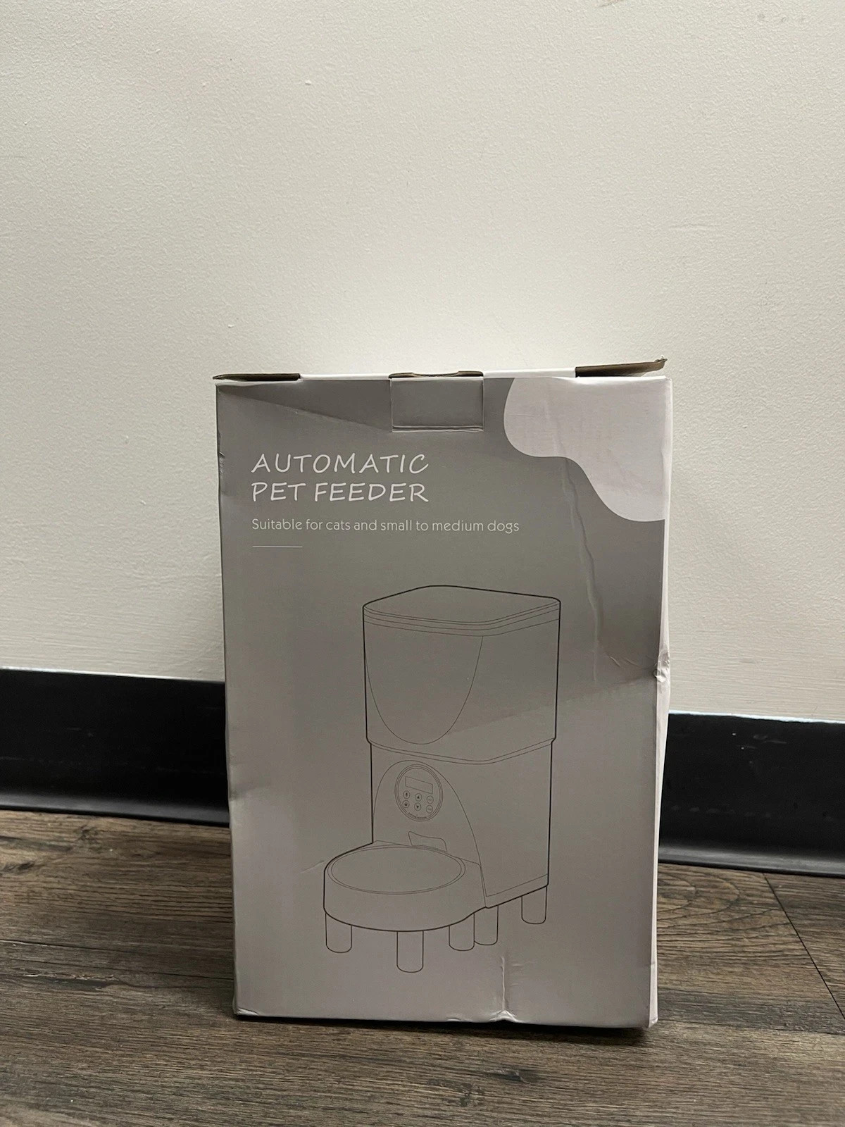 Automatic Cat Feeder Timed Cat Feeder with APP Control Dog Food Dispenser