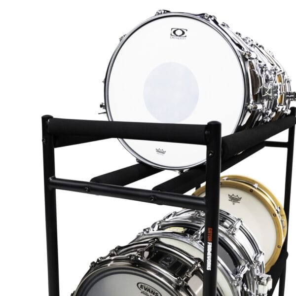 Gator Frameworks Two-Tier Snare Rack with Locking Casters