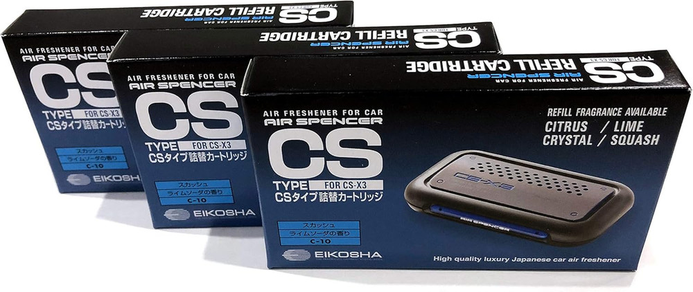 CS-X3 Squash C10 Refill - Pack of 3