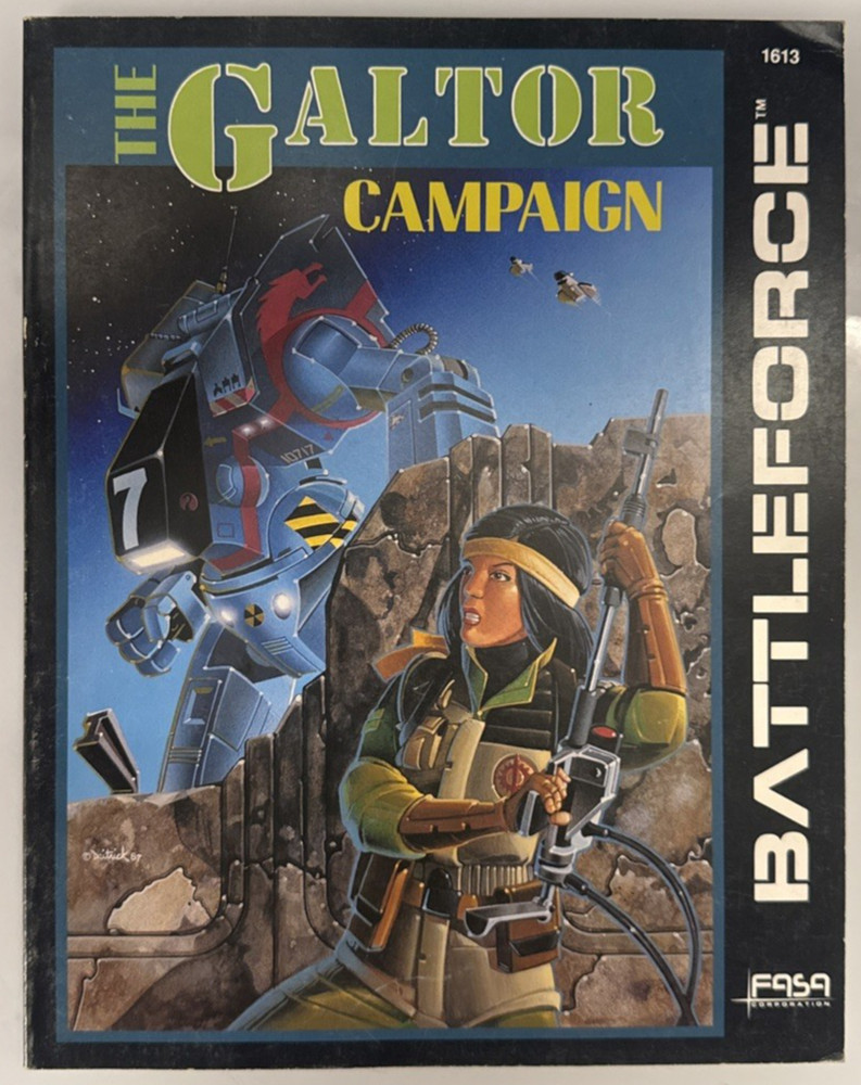 FASA Battletech #1613 The Galtor Campaign Module Book