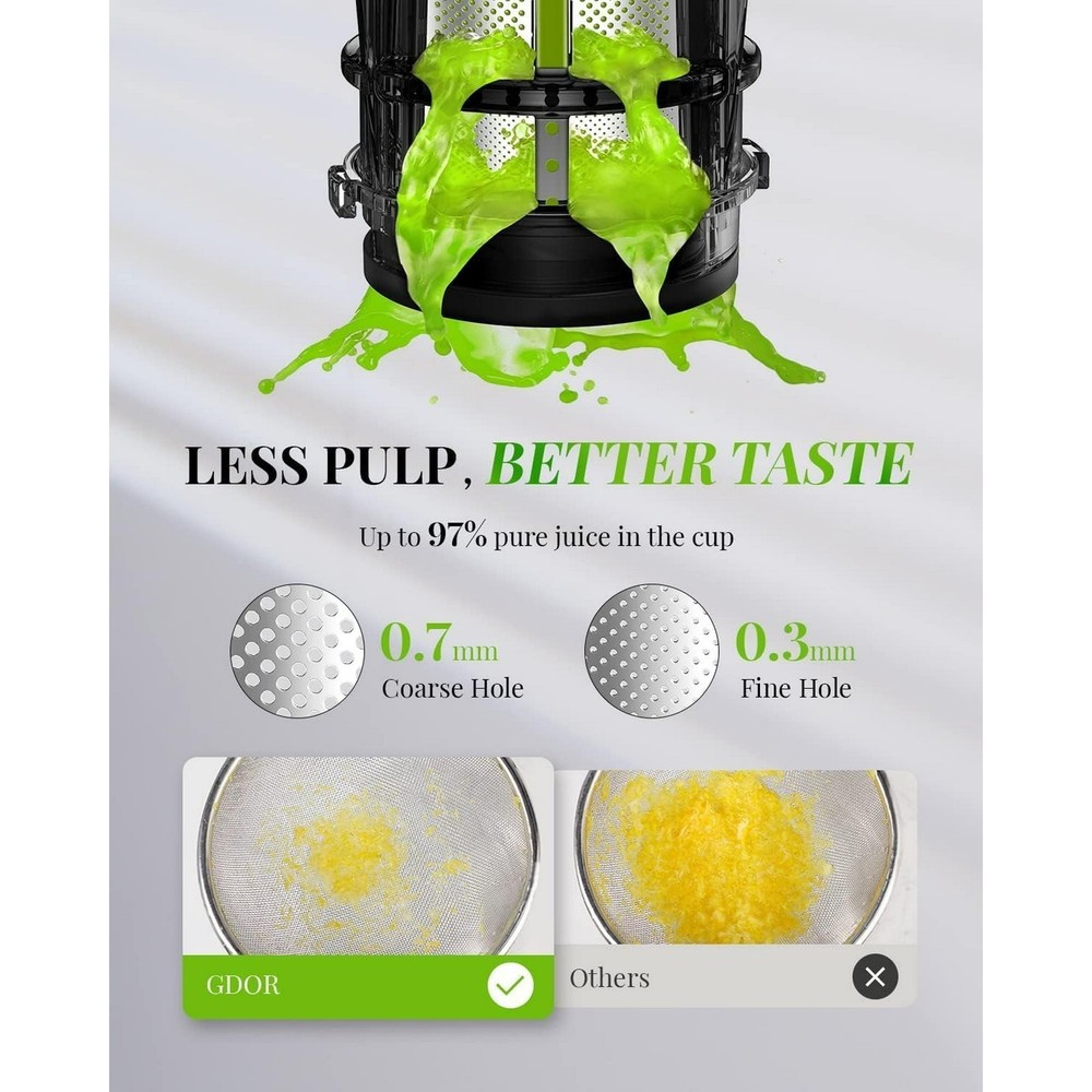 200W Electric Juicer Fruit Vegetable Blender Juice Extractor Citrus Machine