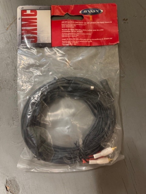 Jensen Xm Din And RCA Cable Kit
