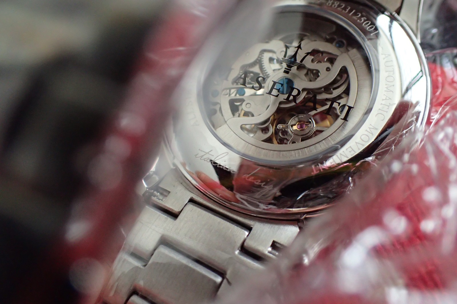 Maserati R8823125001 Men's Tradizione White Dial Automatic Watch unique box/tag