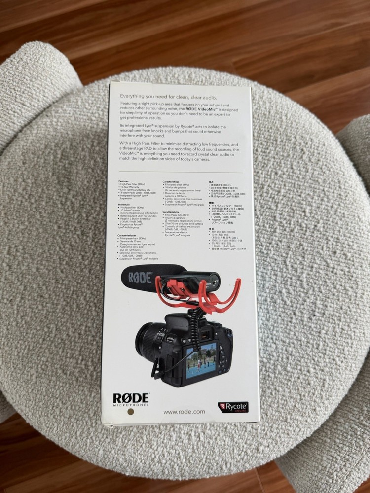 RODE VideoMic Camera-Mount Shotgun Microphone