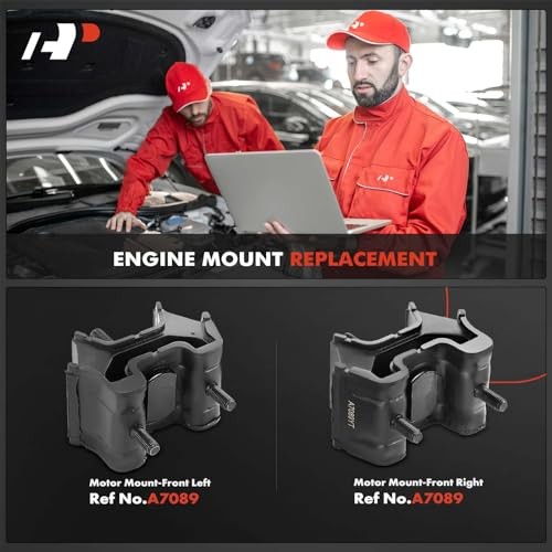 2PCS Front Left and Right Engine Motor Mount Kit Compatible with Mercedes