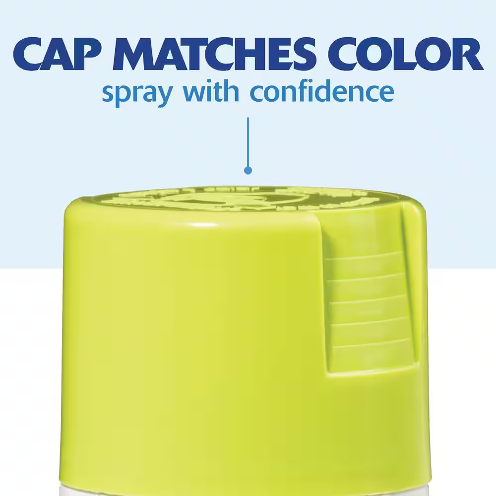 12 Oz. Gloss Key Lime General Purpose Spray Paint (6-Pack)