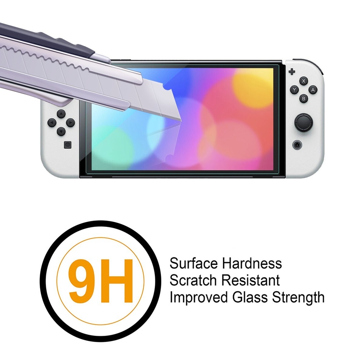 3X Supershieldz Tempered Glass Screen Protector for Nintendo Switch OLED (2021)