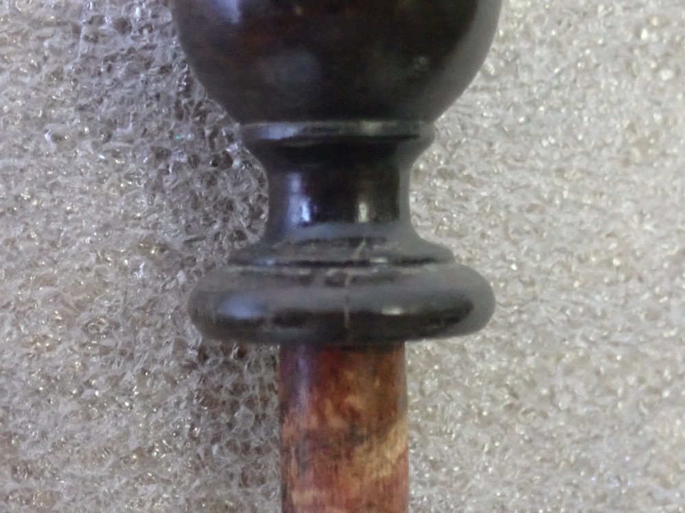 Antique carved acorn drawer knobs