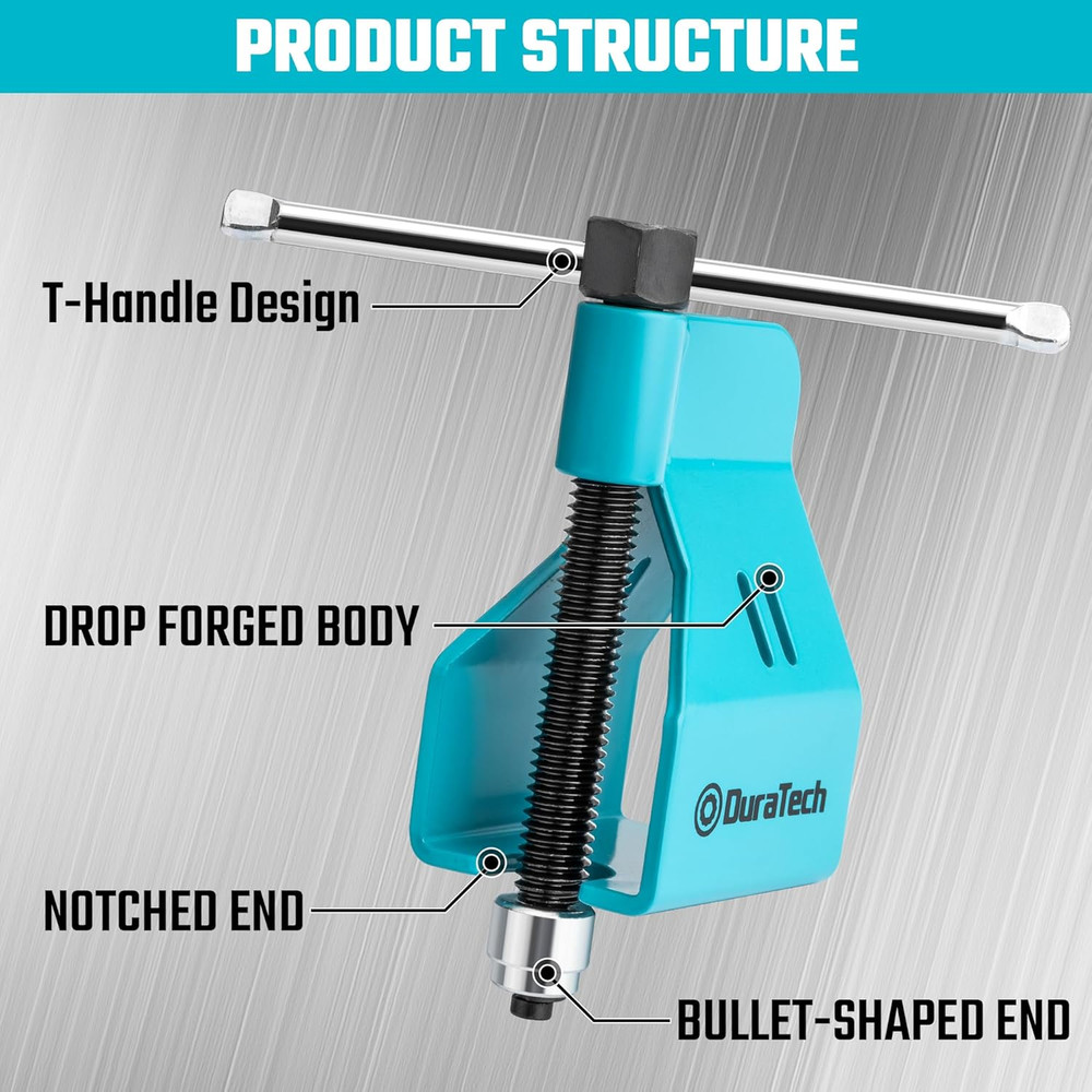 Compression Sleeve Puller Tool, Remove 1/2 ” Ferrule and Nut of Copper Tubing, B