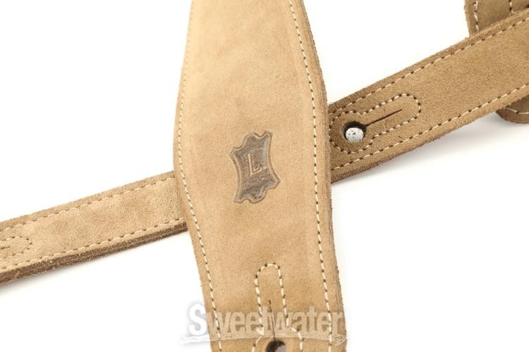 Levy's MS26 Suede Guitar Strap - Sand