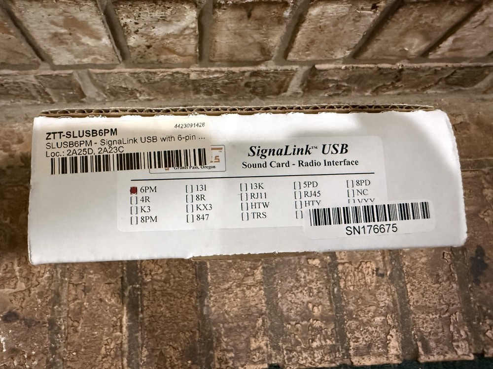 Tigertronics SLUSB6PM SignaLink USB Interface factory sealed