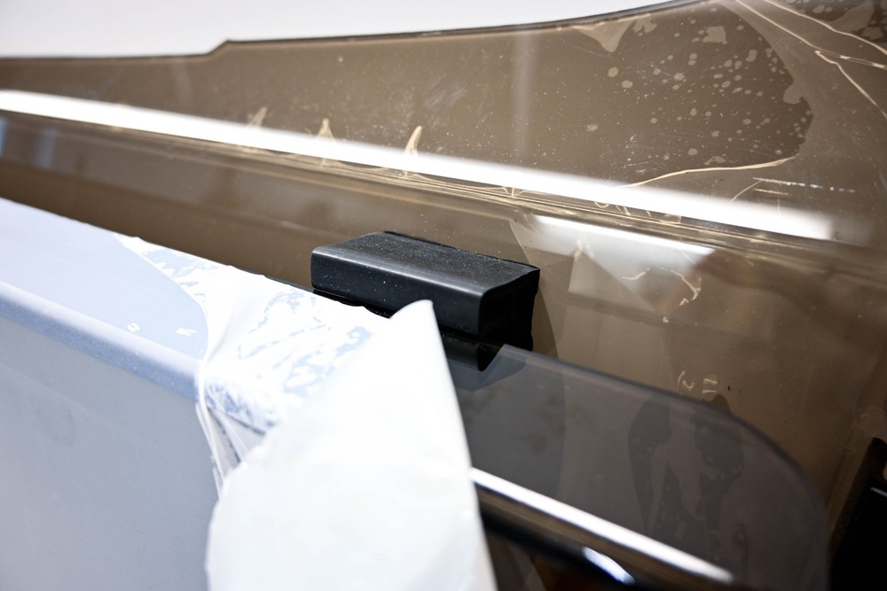 Rhox WIN-1010 Smokey Fold Down Windshield NOS