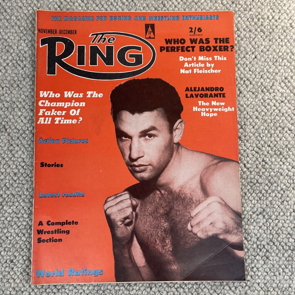 1961 The Ring Boxing Magazine FULL YEAR Bundle X 12 Issues Muhammad Ali
