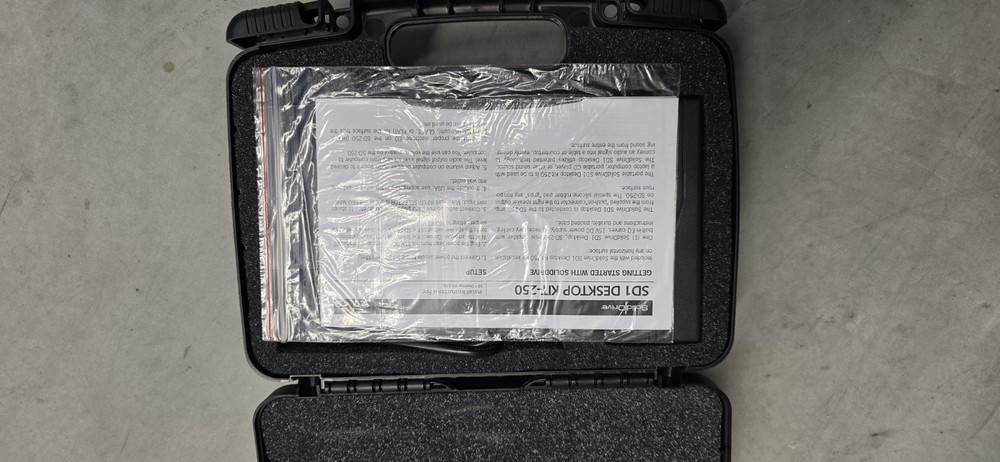 Soliddrive SD-1DESKTOP-250 Speaker-Extender/SD1 kit use on different surfaces