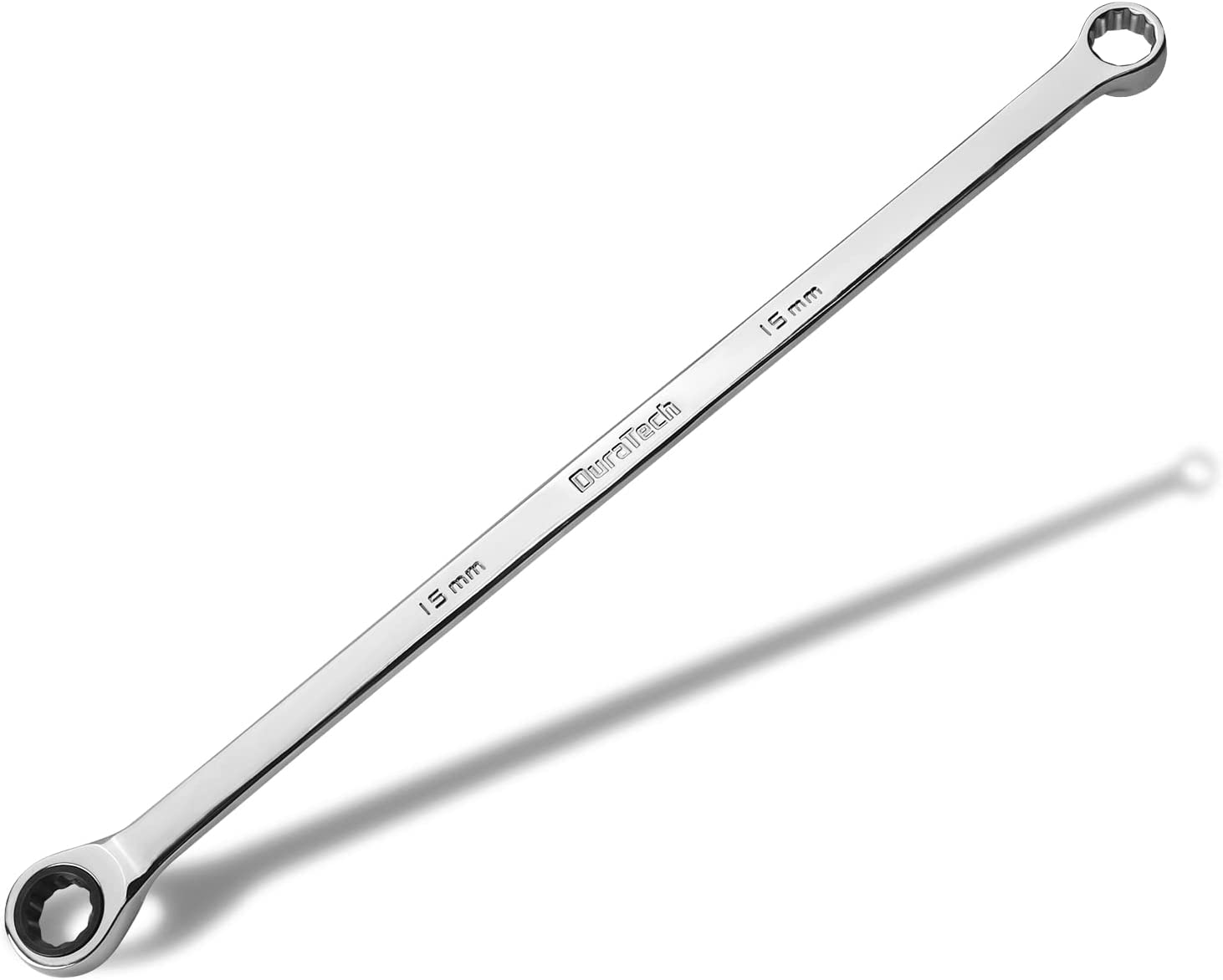 Extra Long Ratcheting Wrench, Metric, CR-V Steel