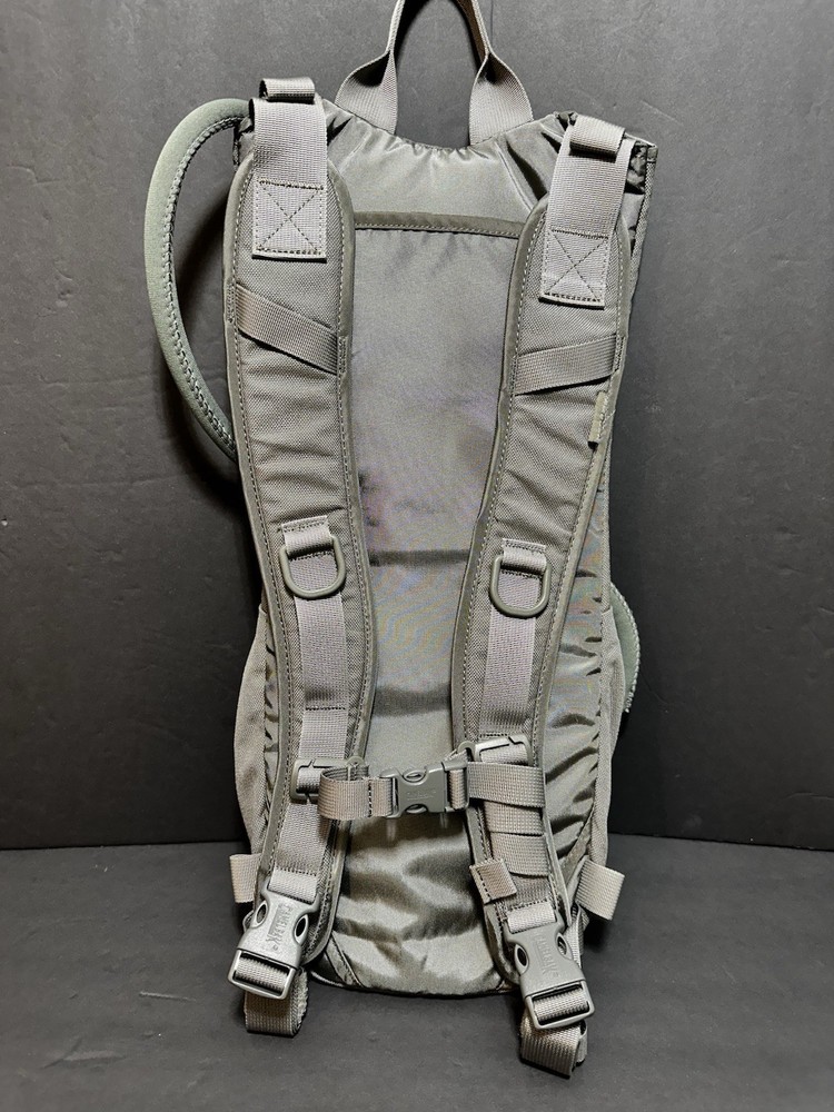 CamelBak Tactical Hydration Pack Gray Hydration System MOLLE Webbing