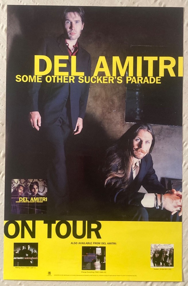 Del Amitri 1997 Promo Poster Some Other Sucker’s Parade