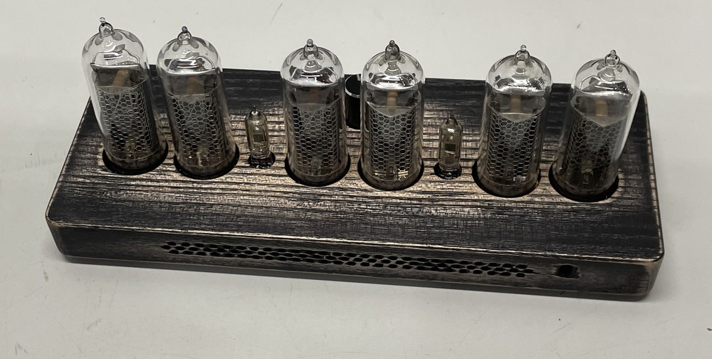 Nixie Shop Clock Slim Aged