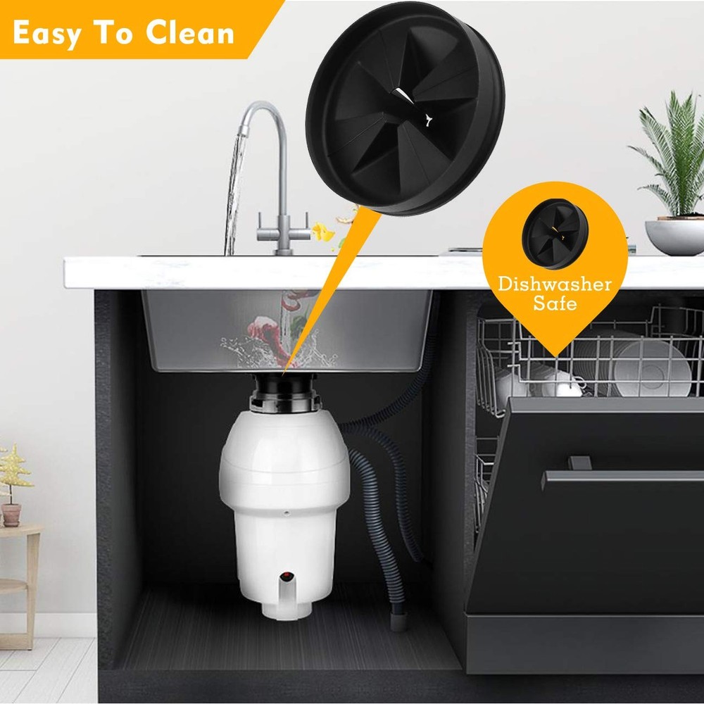 Sink Baffle, for Evolution, Garbage Disposal Splash Guards,Quite Collar,Drain...