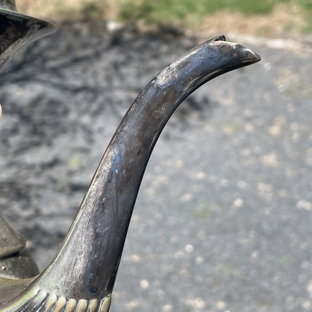 Antique Sheffield Coffee Pot John Wanamaker Silverplated Victorian / Edwardian