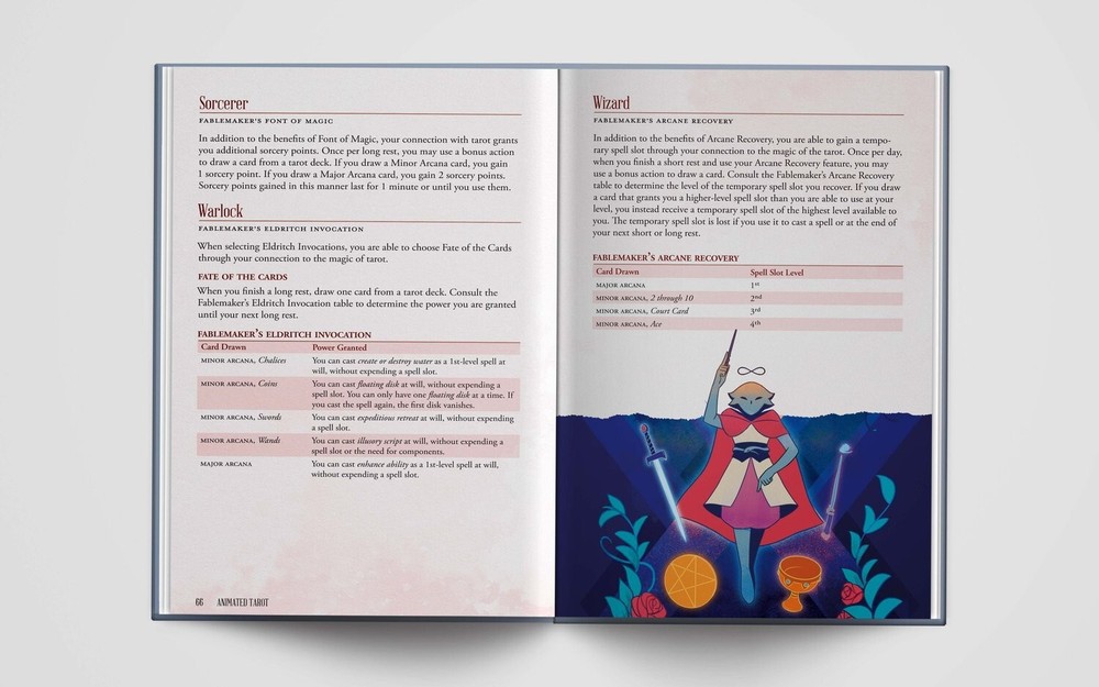 The Fablemaker's Animated Tarot Guidebook Hitpoint Press HPPB005