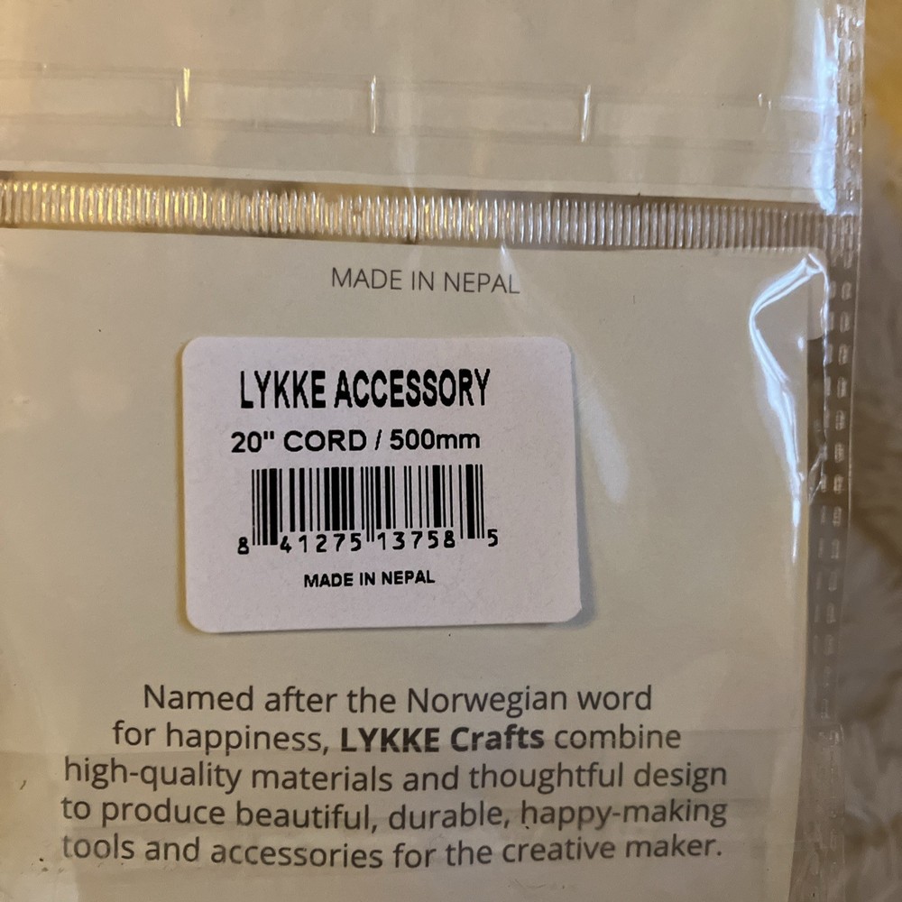 Lykke FlexiLoop 20" Clear Cord Knitting Kit - Interchangeable Circular Needle Ac