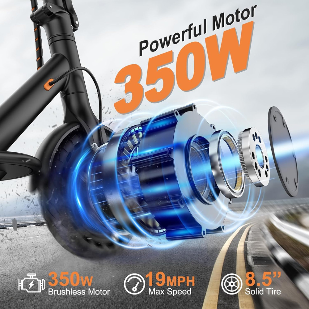 Electric Scooter for Adults 21MPH Long Range Foldable E-Scooter