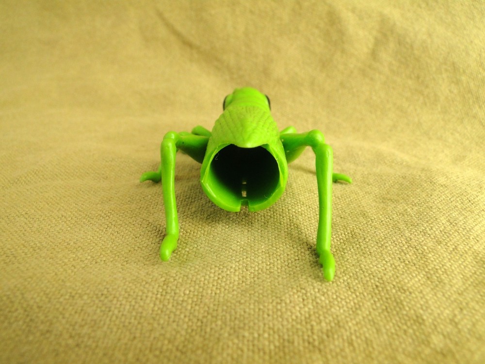 Green Cricket Finger Puppet (Please Read Description)