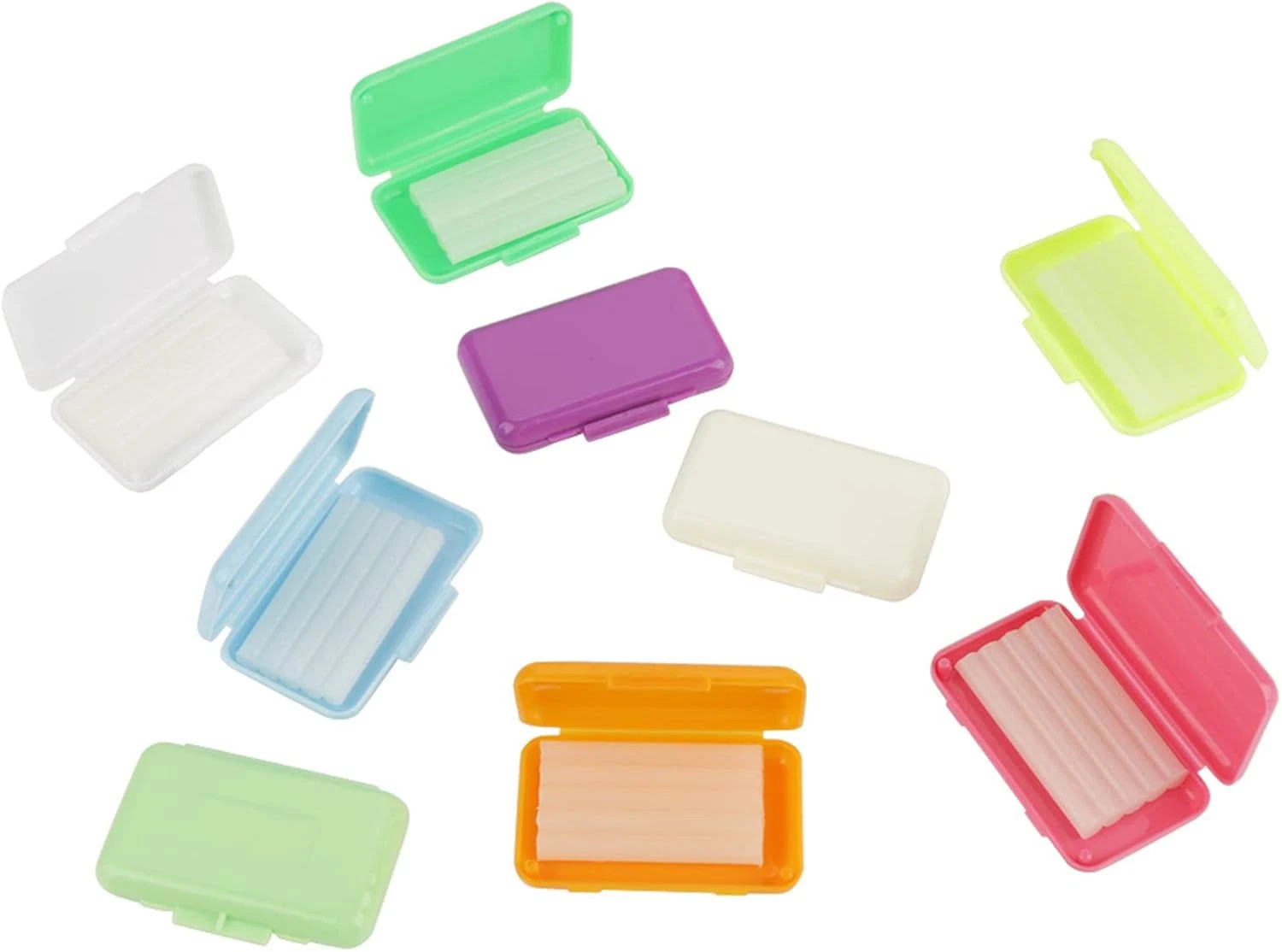 100Packs 10 Fruit Scent Dental Orthodontics Ortho Wax For Braces Gum Irritation