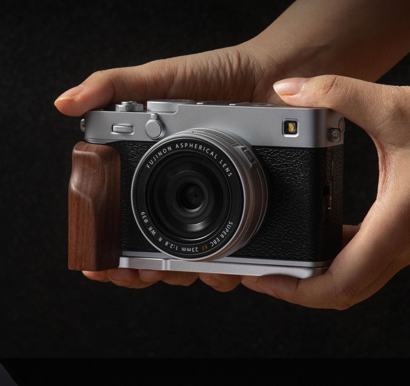 Camera Handle Protect Hand Grip ARCA Quick Release Board Base for Fuji X-E5 XE5