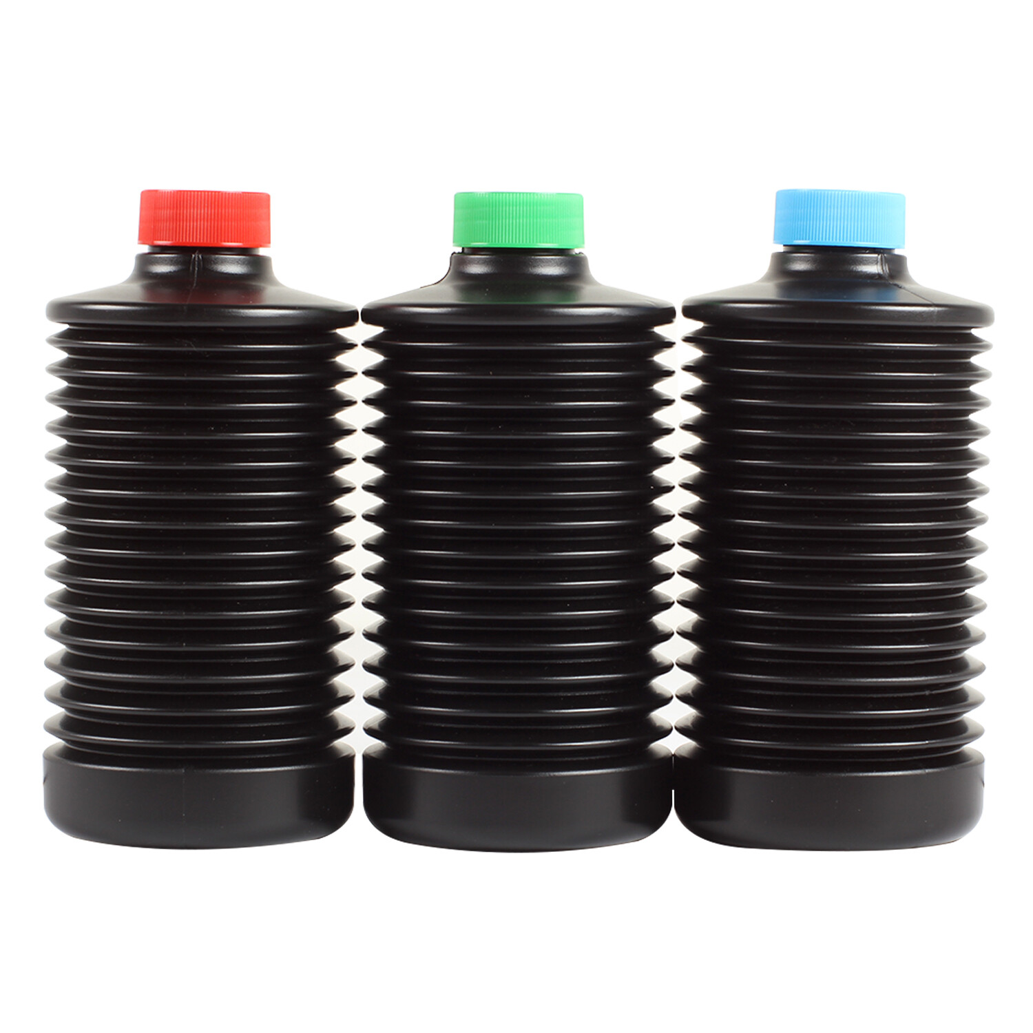 FS 3PCS 1L Collapsible Storage Bottles For Darkroom Chemical Film Developing US