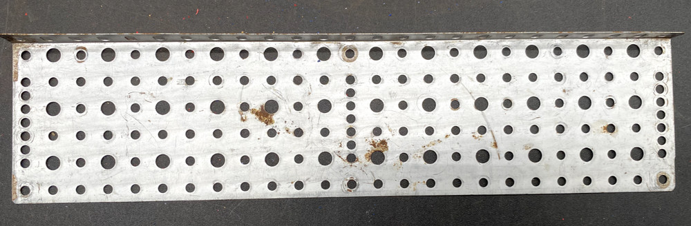 (20) GILBERT ERECTOR SET PART MN 12" SILVER BASE PLATES