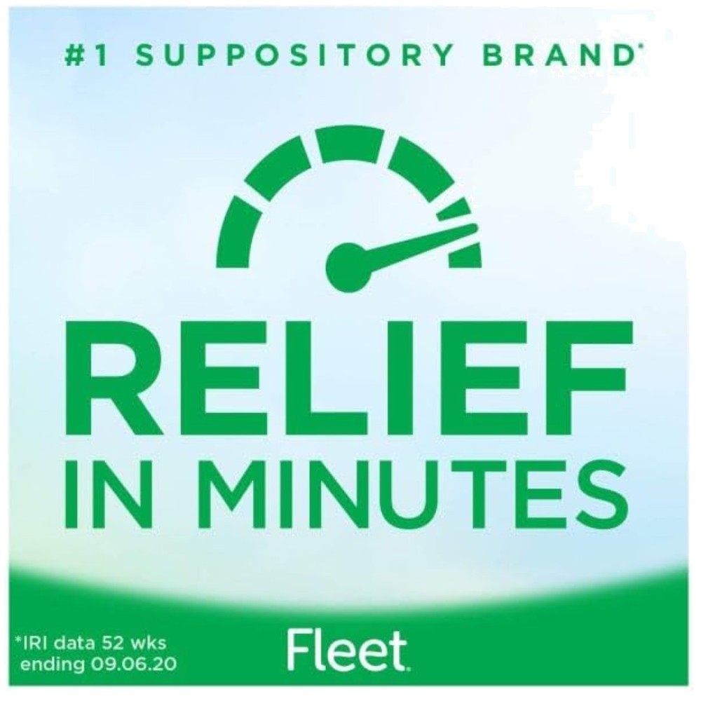 Unflavored Glycerin Suppositories (40 Count)