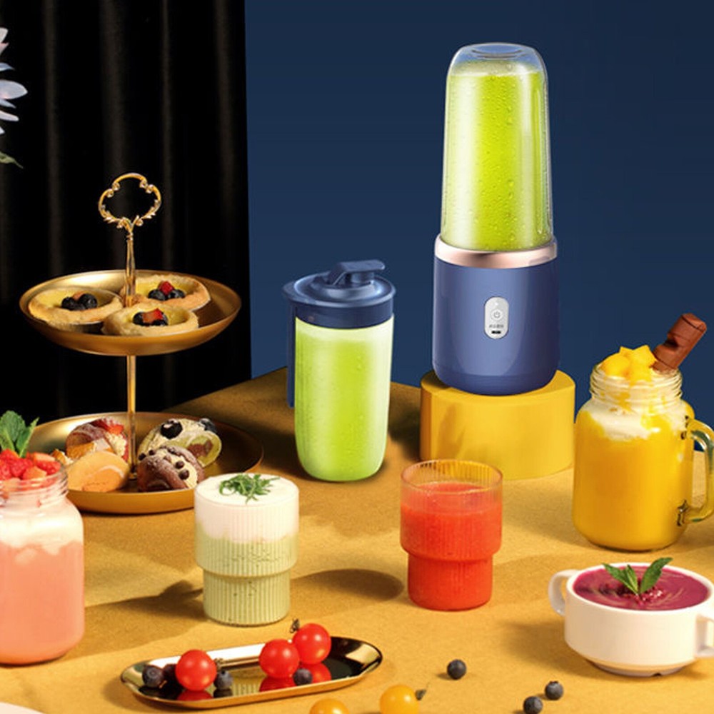 Portable Electric Juicer Machine Fruit Vegetable Extractor Blender Rechargeable