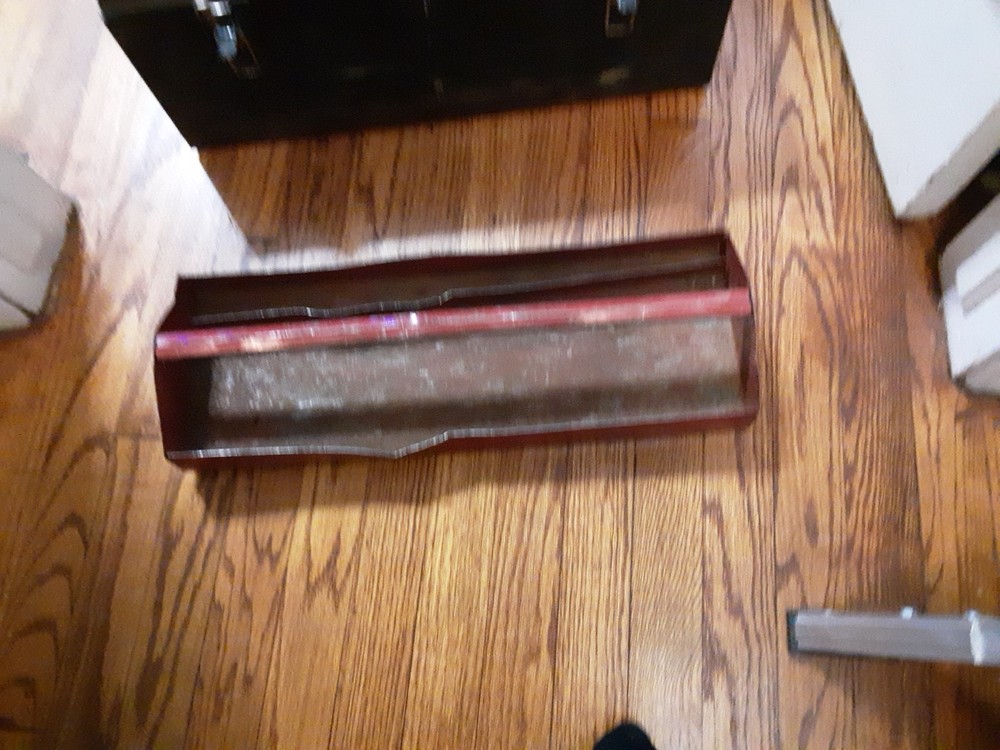 Antique Metal Tool Box