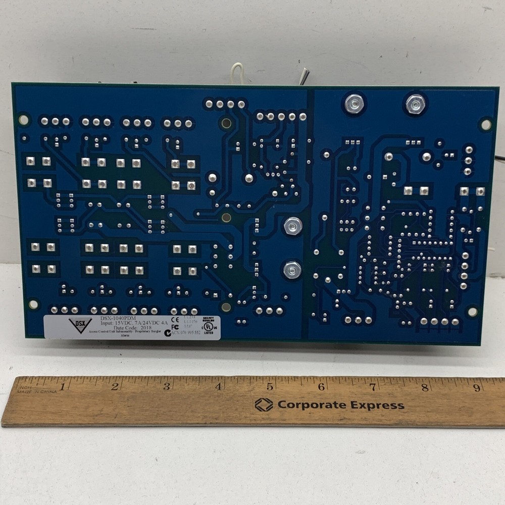DSX Access Systems DSX-1040PDM Access Control Unit Subassembly 4A 15VDC