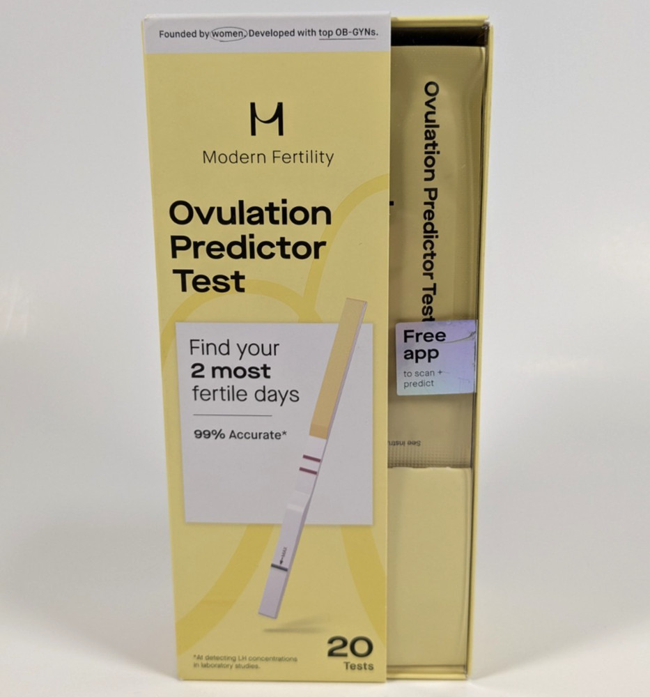 Modern Fertility Ovulation Predictor Test 99% Accurate 20 Tests Exp 10/26+