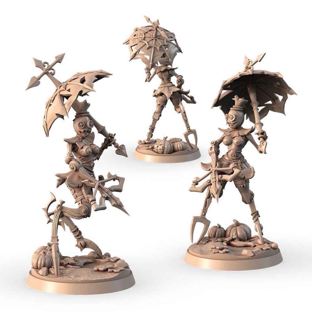Rustelle Clockwork Scarecrow, Signum Workshop, Scarecrow Horror Miniature