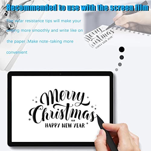 "2-Pack Stainless Slim Pen Replacement Tips - Accurate Fine Control for Smooth W