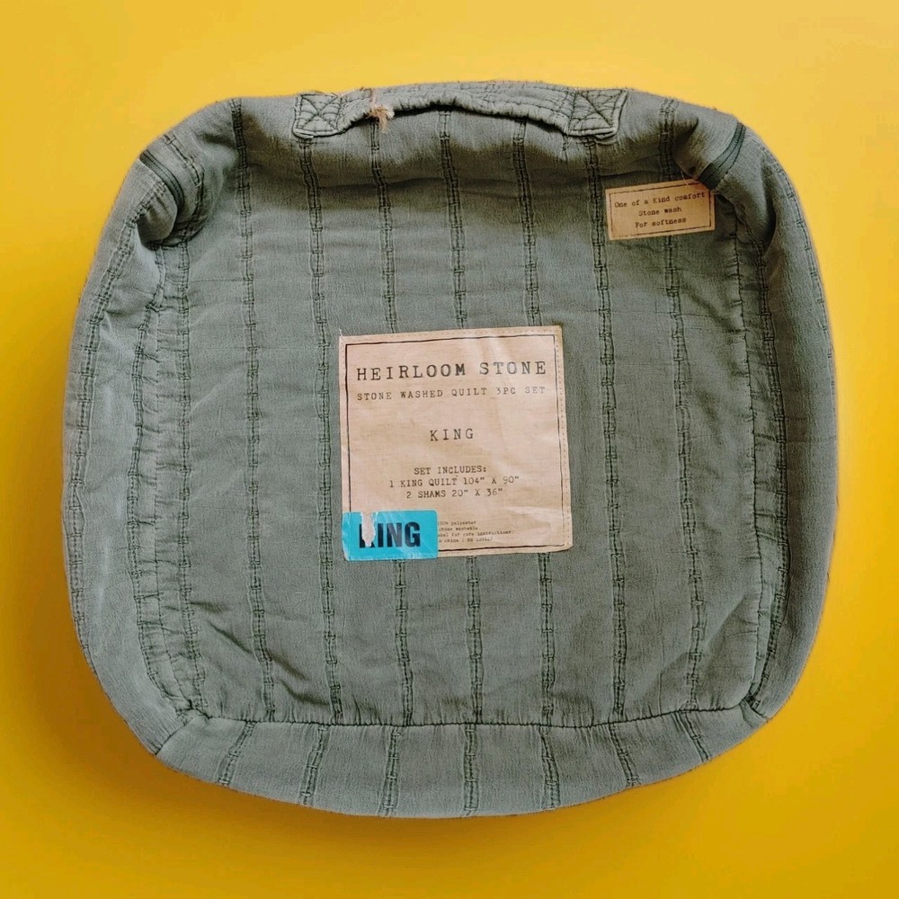 King Size Quilted Comforter Bag With Handle